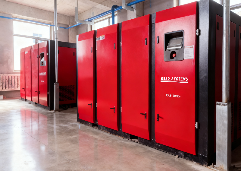 Základný nástroj pre navigáciu - skrutkový vzduchový kompresor